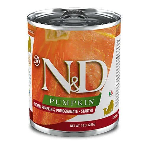 N&D Starter Balkabak, Tavuk ve Nar Yavru Başlangıç Köpek Konservesi 285 Gr
